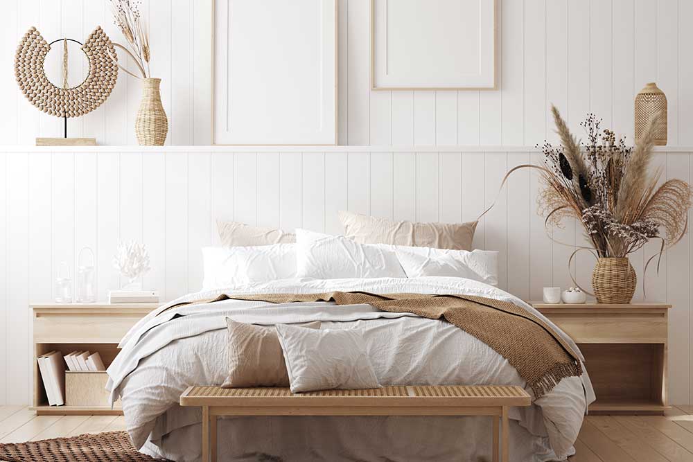 Coastal Bedroom Shot