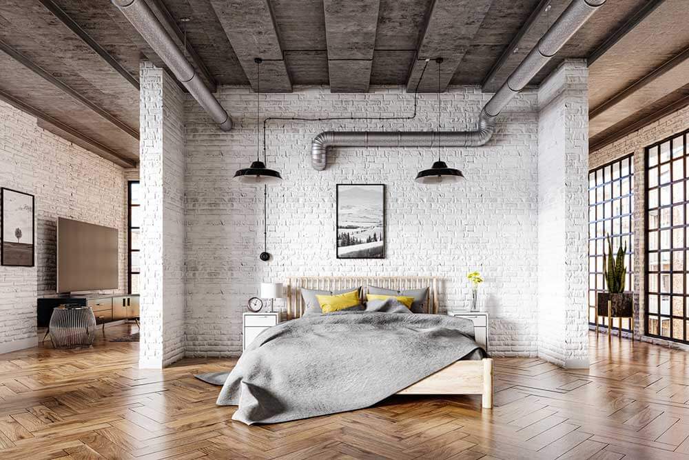 Urban Bedroom Shot