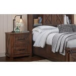 Sun Valley Dark Brown Nightstand