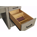 Platinum 66" Executive Desk Gray - Image 7