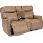 Holton Power Reclining Loveseat with Console and Power Headrests - Image 2