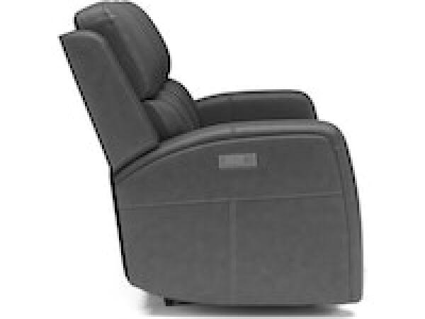 Linden Power Reclining Sofa with Power Headrests and Lumbar Sofas Customizable 13