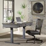 Oxford Collection 60 Inch Lift Desk - Image 6