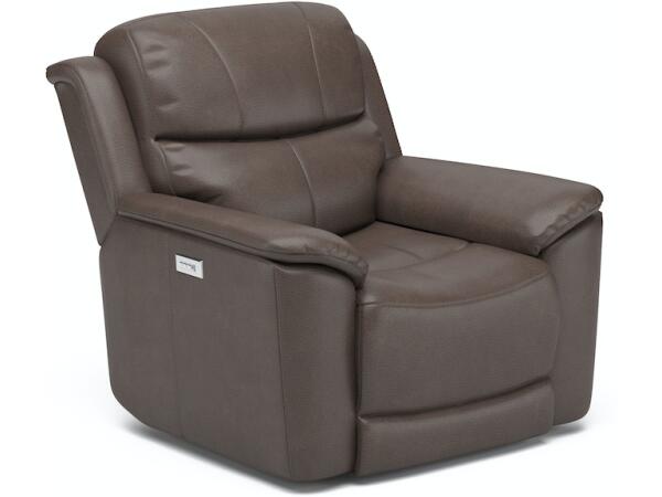 Cade Power Recliner with Power Headrest and Lumbar Recliners Customizable 10