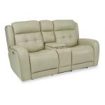 Grant Power Reclining Loveseat With Console & Power Headrest - Image 2