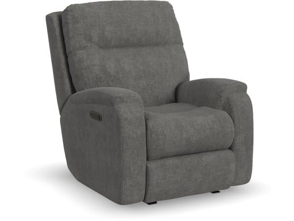 Penn Power Rocking Recliner with Power Headrest and Lumbar Recliners Customizable