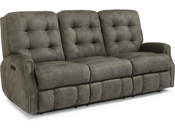 Devon Power Reclining Sofa with Power Headrests Sofas Customizable