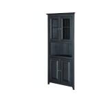Corner Cabinet - Glass Doors Top