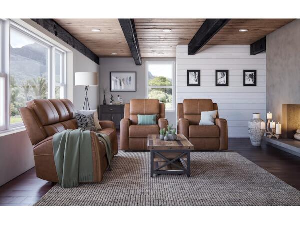 Linden Power Recliner with Power Headrest and Lumbar - Image 4