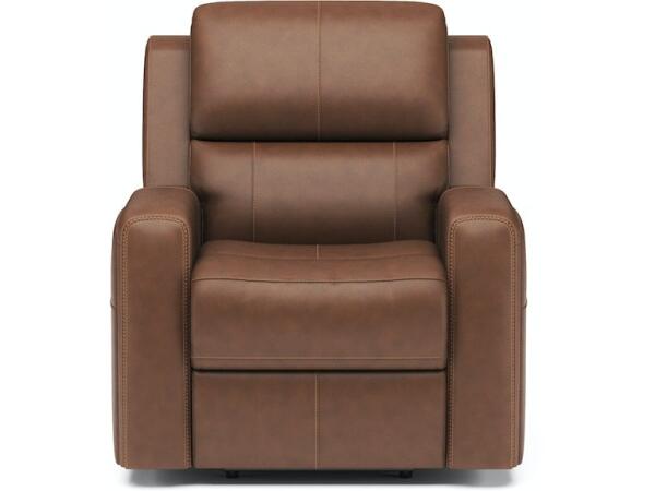 Linden Power Recliner with Power Headrest and Lumbar Recliners Customizable