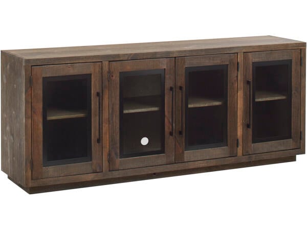 74″ Console W/ 4 Doors WKA1250-CAS Entertainment Stands Aspen Home