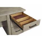 Platinum 66" Executive Desk Gray - Image 6