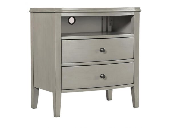 Charlotte 2 Drawer Nightstand Nightstands Aspen Home