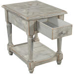 Hinsdale Chairside Table - Cottonwood - Image 2