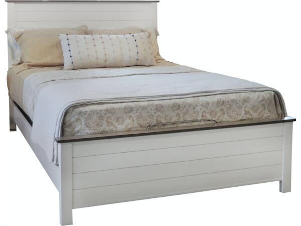 King Portland Shiplap HB Bed Components Archbold Furniture 2