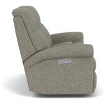 Davis Power Reclining Loveseat with Console and Power Headrests - Image 2