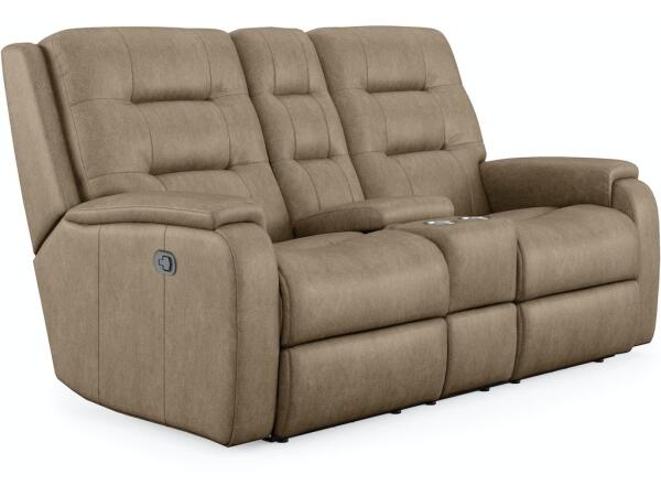 Arlo Reclining Loveseat with Console Loveseats Customizable