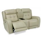Grant Power Reclining Loveseat With Console & Power Headrest - Image 3