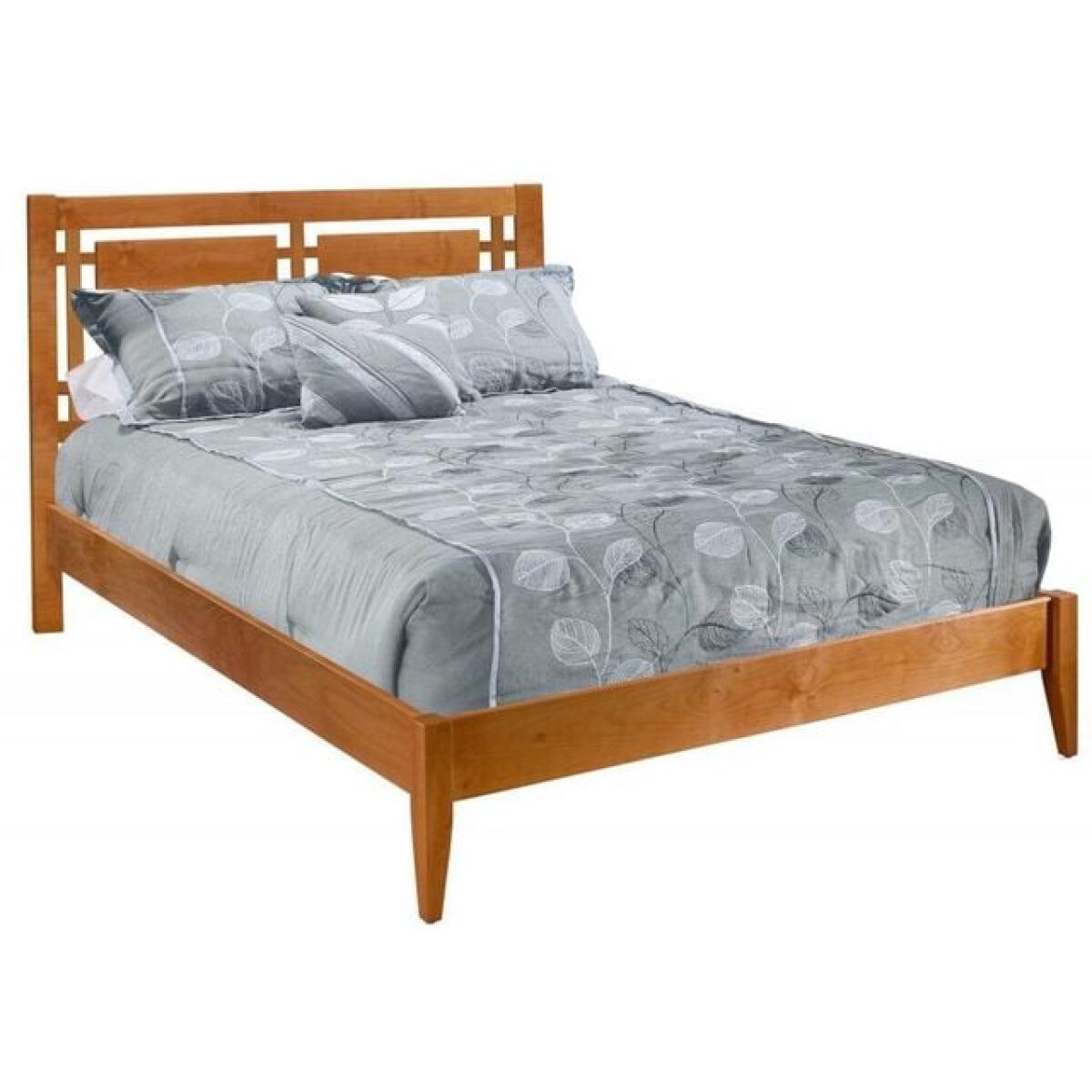 2 West Queen Open Panel Platform Bed Beds Archbold Furniture 2