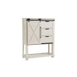 Sun Valley White Barn Door Chest