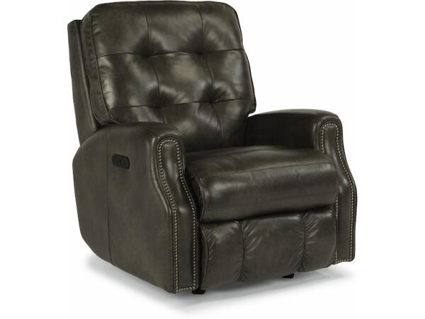 Devon Power Rocking Recliner with Power Headrest Recliners Customizable