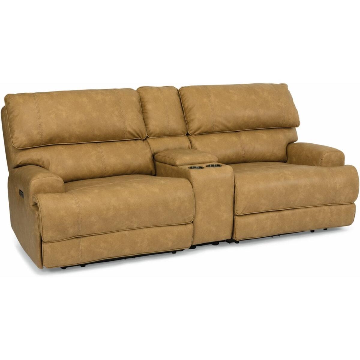 Floyd Power Reclining Sectional with Power Headrests Sectionals Flexsteel 3