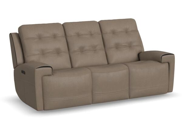 Iris Power Reclining Sofa with Power Headrests Sofas Flexsteel