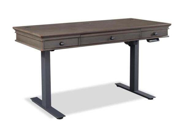 Oxford 60″ Adj. Lift Desk Top Desks Aspen Home