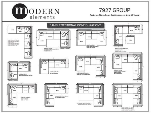 CM Modern Sectional 7927BD-Sect - Image 3