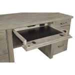 Platinum 66" Executive Desk Gray - Image 5
