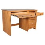 4 Drawer Desk - Overhang Top 6524X - Image 2