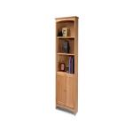 Alder Bookcase 24 x 72 with Doors