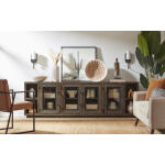 97" Console W/ 4 Doors WDA1270-BDL - Image 2