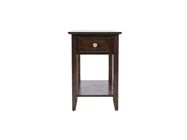 Espresso Chairside Table Chairside Tables Jofran