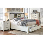 Sun Valley White Queen Storage Bed - Image 2
