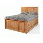 Alder Shaker Storage Bed - King