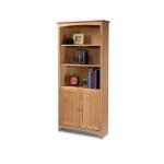 Alder Bookcase 30" x 72" With Doors