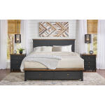 Stormy Ridge King Storage Bed