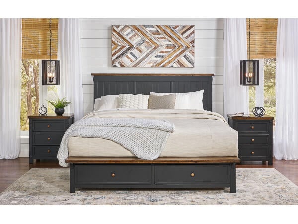 Stormy Ridge King Storage Bed Beds A-America