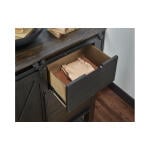 Sun Valley Brown Barn Door Chest - Image 3