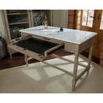 Provence Writing Desk/Marble Top - Image 4