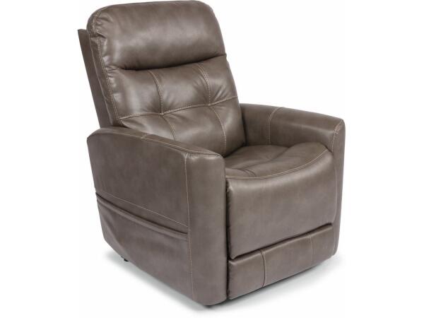 Kenner Power Lift Recliner with Power Headrest and Lumbar Lift Chairs Flexsteel