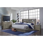 Modern Loft 2 Drawer Nightstand - Image 3