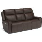 Barnett Power Reclining Sofa with Power Headrests and Lumbar