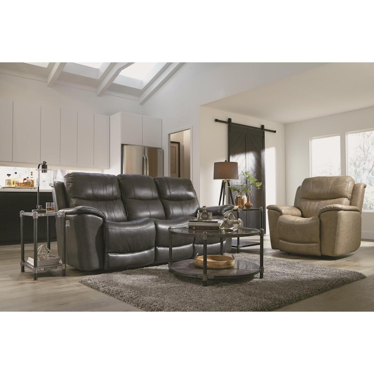 Cade Power Recliner with Power Headrest and Lumbar Recliners Customizable 8