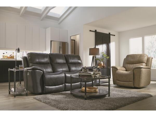 Cade Power Recliner with Power Headrest and Lumbar Recliners Customizable 12