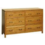 2 West 6 Drawer Dresser