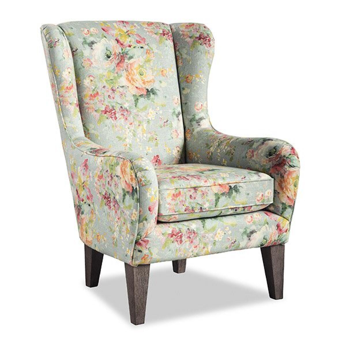 Lorette Wing Back Chair Chairs Best Home Furnishings 6