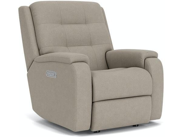 Arlo Power Rocking Recliner with Power Headrest and Lumbar Recliners Customizable