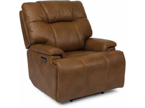 Garrett Power Recliner with Power Headrest and Lumbar Recliners Customizable